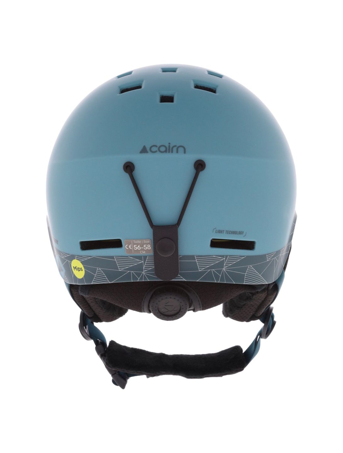 Cairn, Centaure Rescue Mips casque de ski unisexe Mat Eucalyptus bleu 