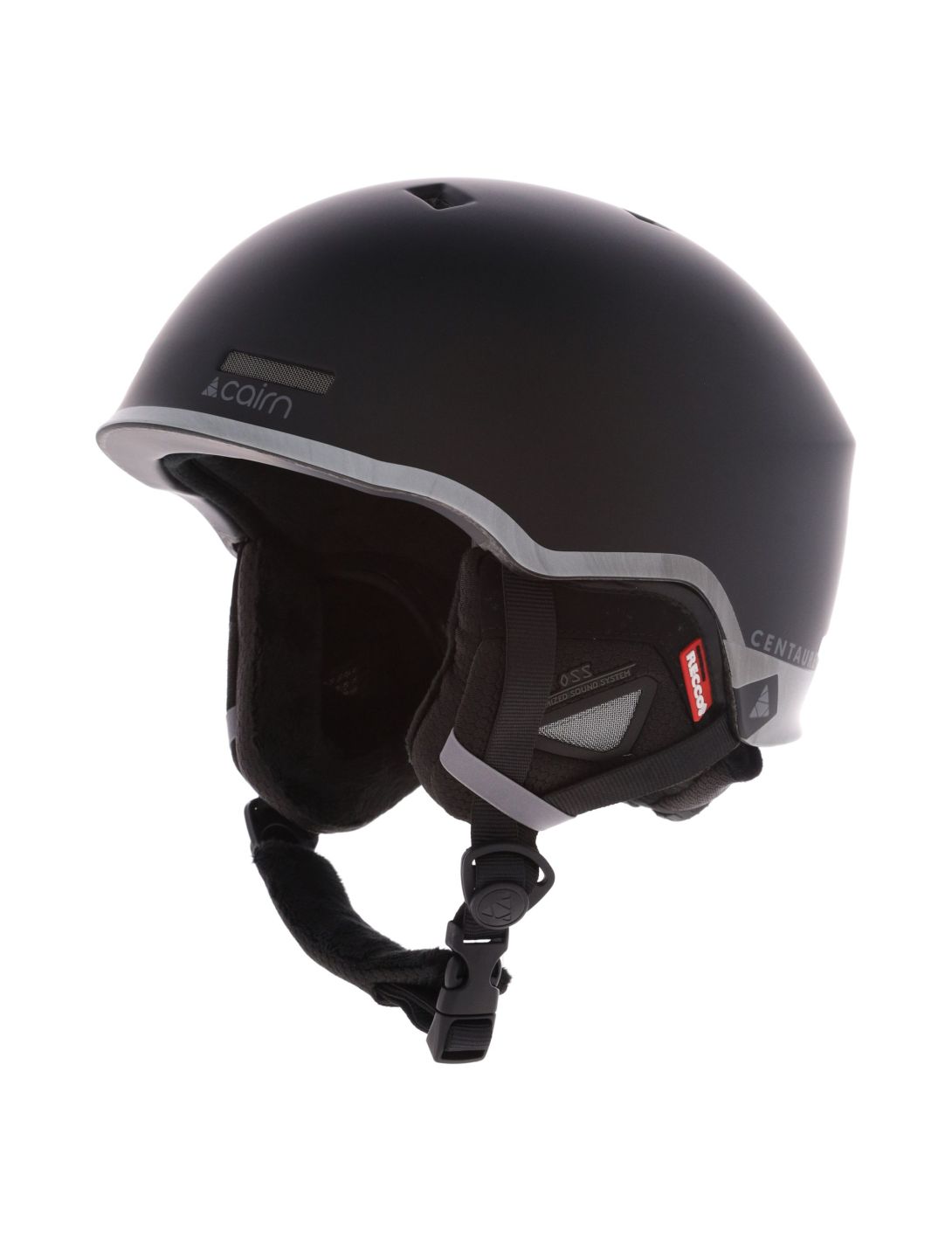 Cairn, Centaure Rescue casque de ski unisexe Mat Black Lava noir 