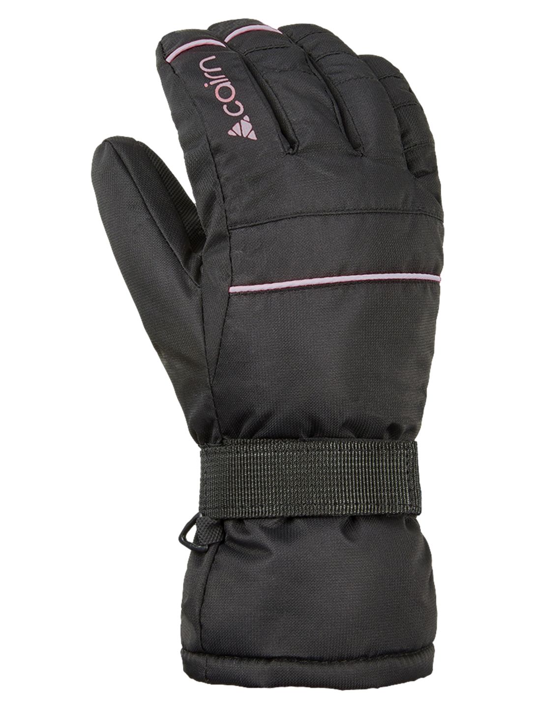 Cairn, Ceres W gants de ski femmes Black Powder noir, rose 