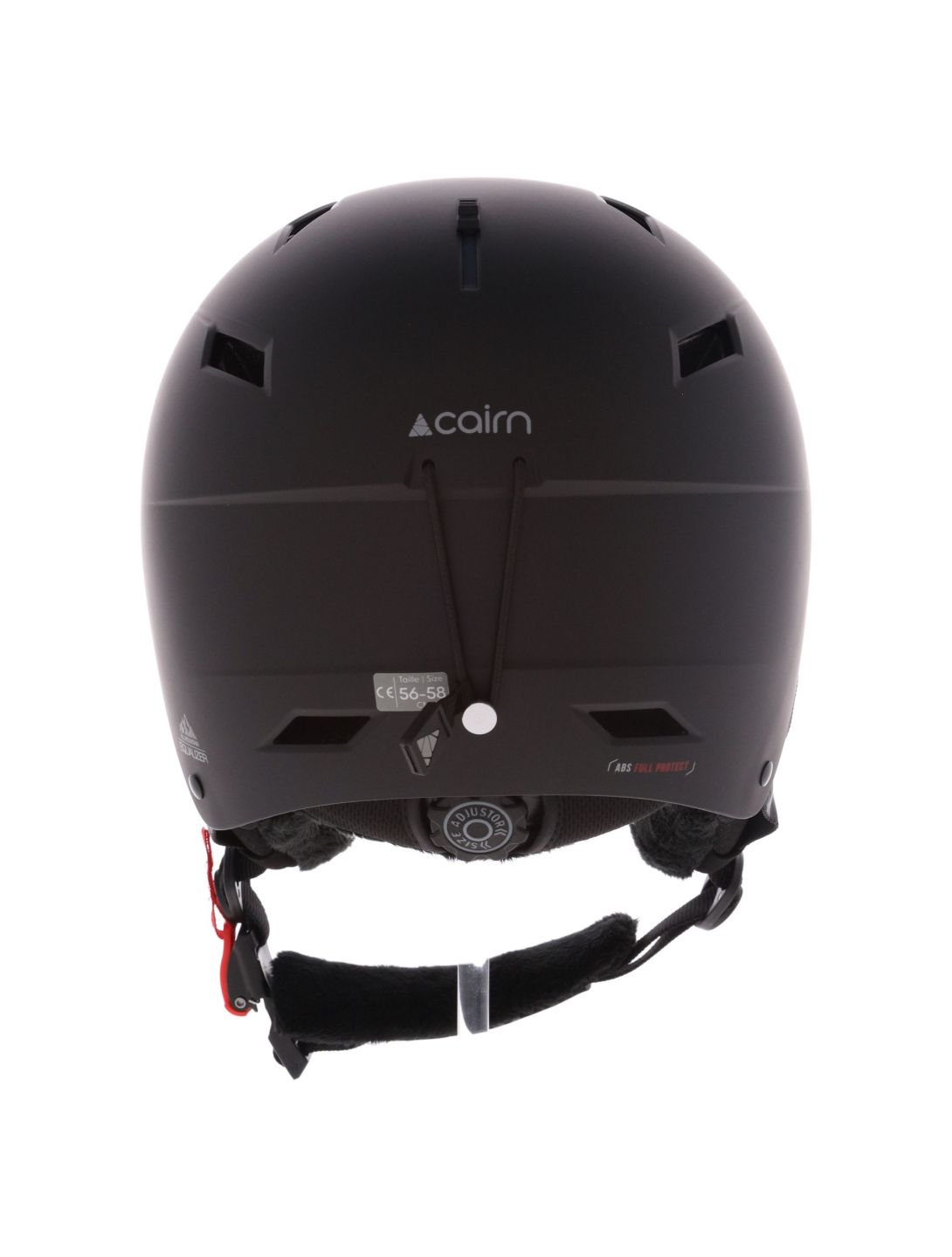 Cairn, Equalizer casque de ski unisexe Mat Black noir 