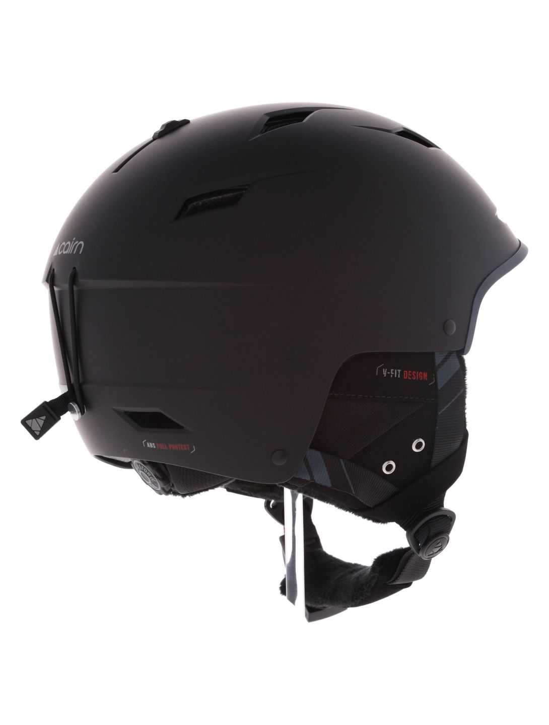 Cairn, Equalizer casque de ski unisexe Mat Black noir 