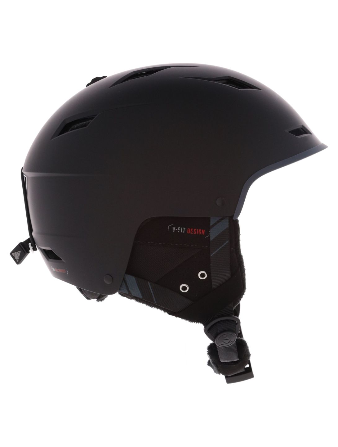 Cairn, Equalizer casque de ski unisexe Mat Black noir 