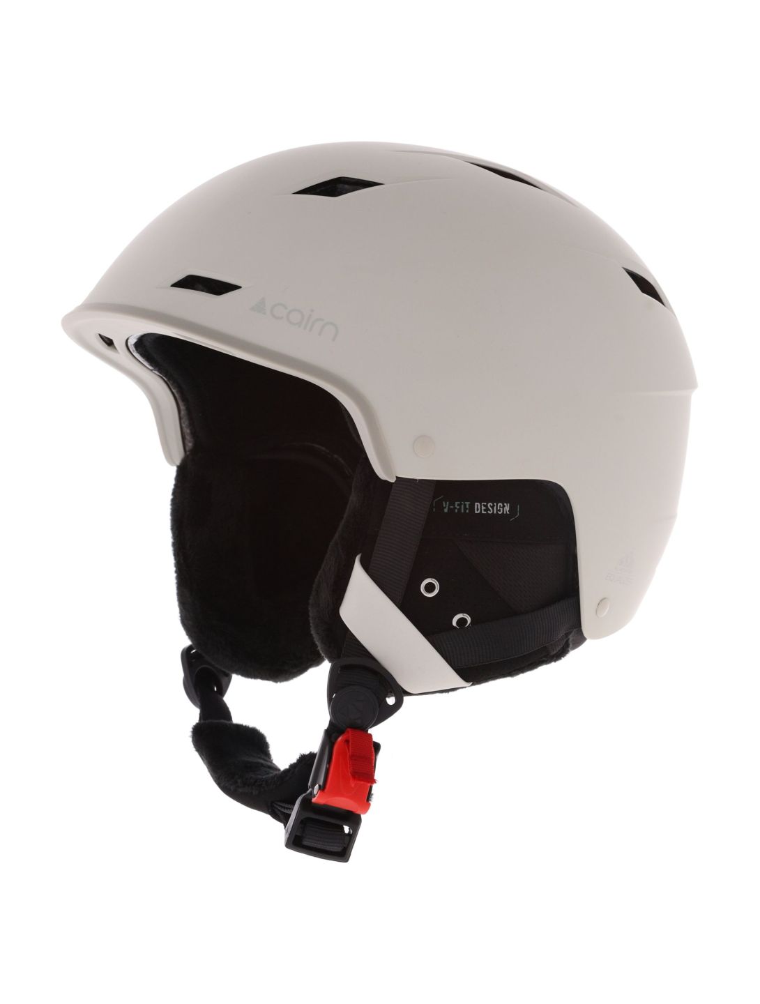 Cairn, Equalizer casque de ski unisexe Mat Warm Gray gris 