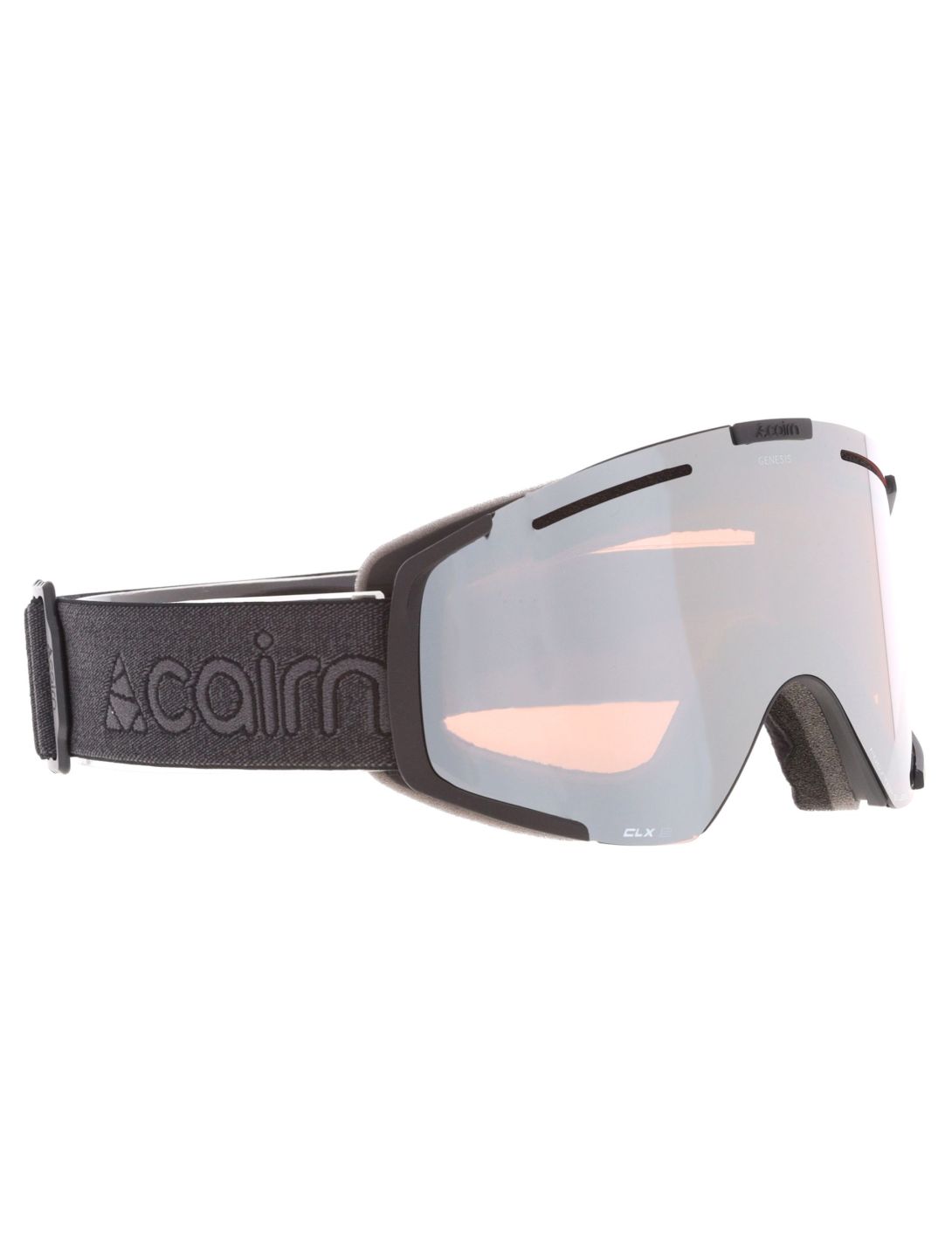 Cairn, Genesis lunettes de ski unisexe Mat Black Silver argent, noir 