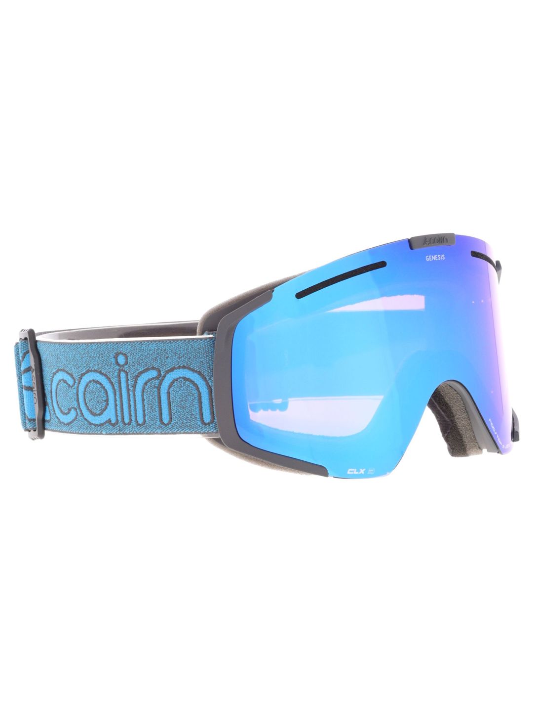 Cairn, Genesis lunettes de ski unisexe Mat Shadow Blue bleu 