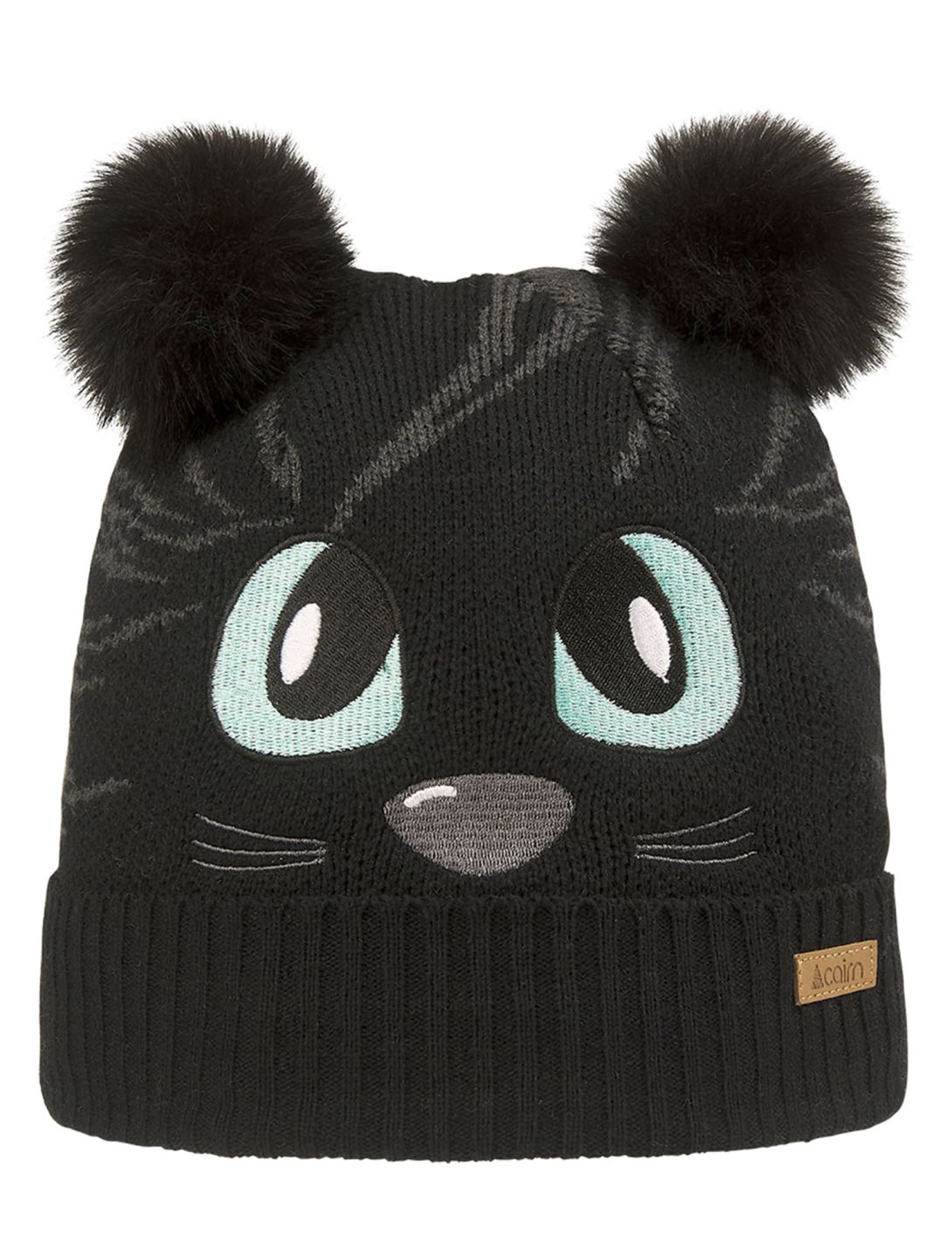 Cairn, Axel J bonnet enfants Black Tiger noir 