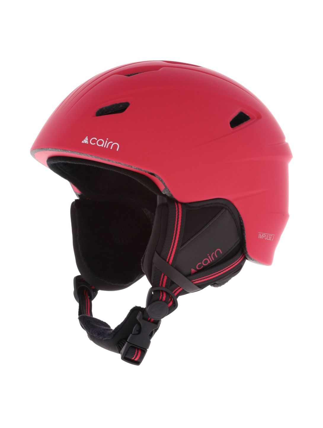 Cairn, Impulse J casque de ski enfants Mat Strawberry rose 