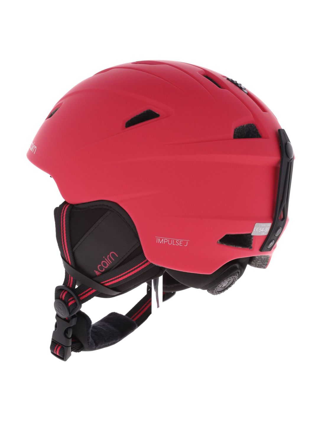 Cairn, Impulse J casque de ski enfants Mat Strawberry rose 