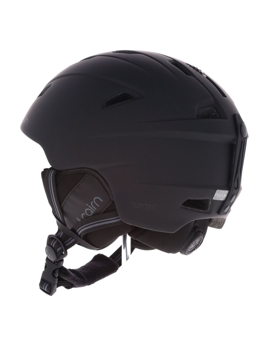 Cairn, Impulse casque de ski unisexe Mat Black noir 