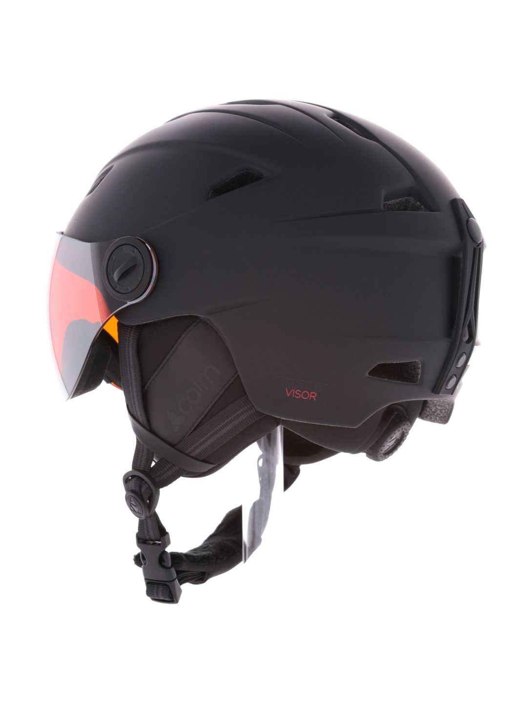 Cairn, Impulse Visor casque de ski avec visière unisexe Mat Black noir 