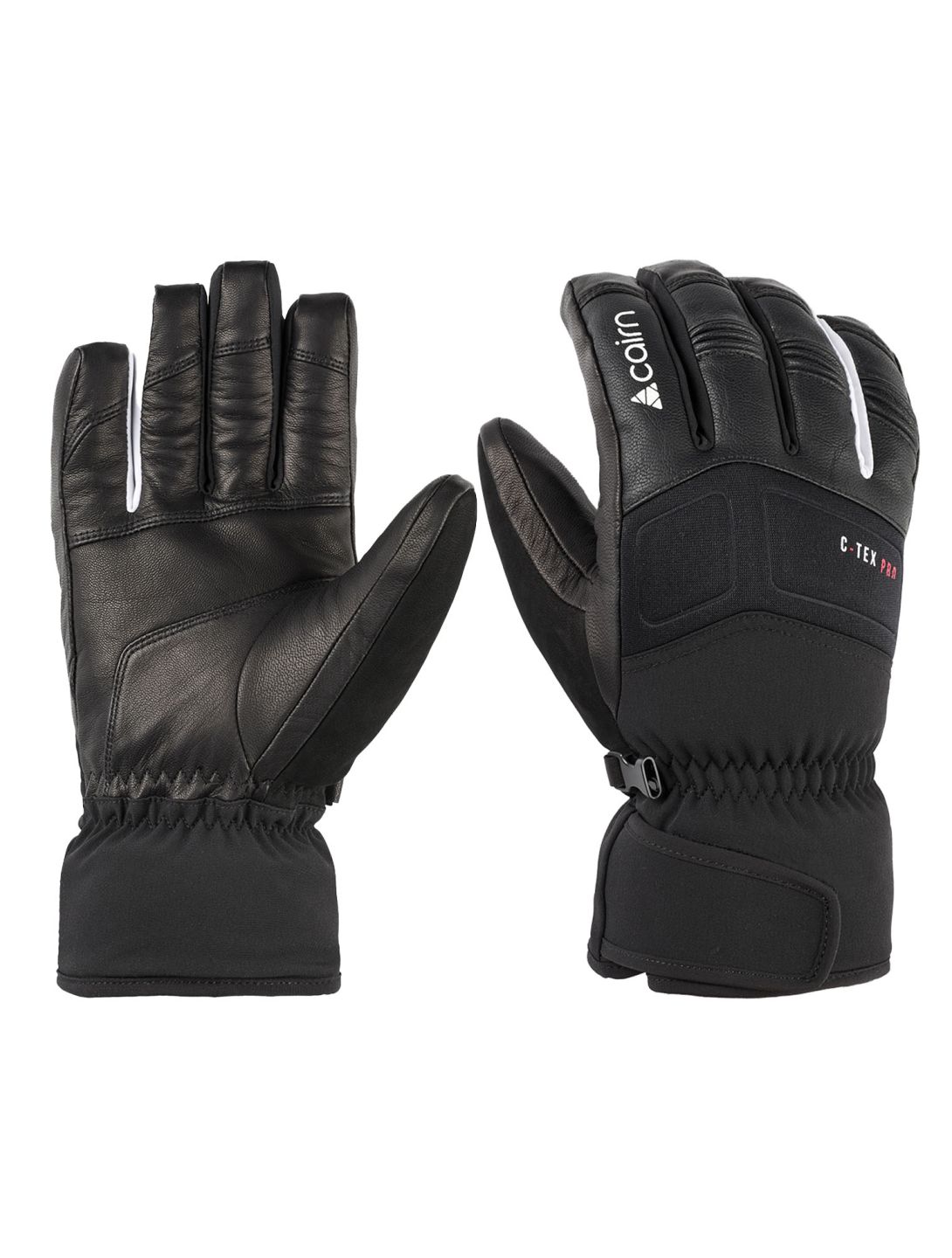 Cairn, Nevado 2 M C-Tex Pro gants de ski hommes Black noir 