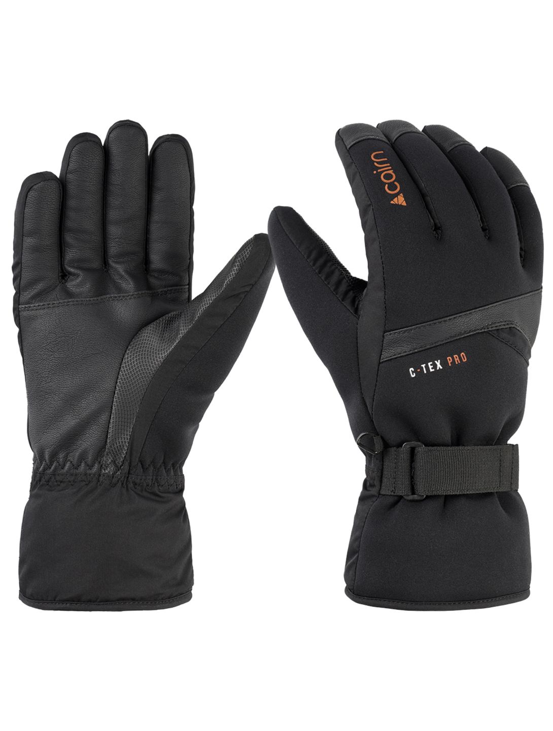 Cairn, Lugano M C-Tex Pro gants de ski hommes Black Sanguine noir 