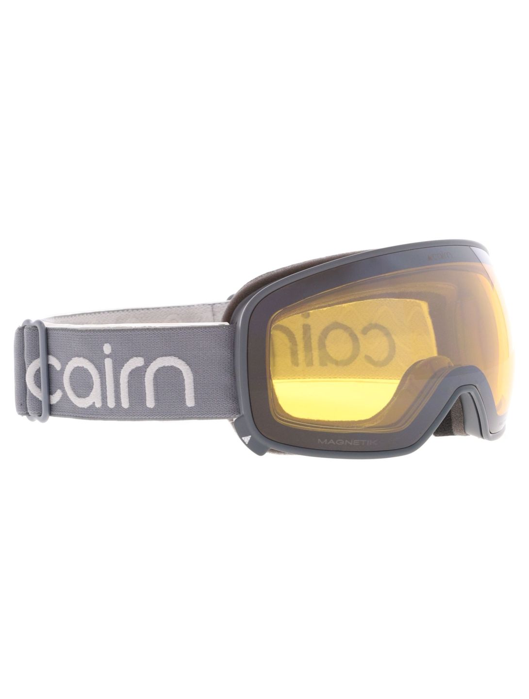 Cairn, Magnetik lunettes de ski objectif supplémentaire unisexe Mat Graphite Silver argent 