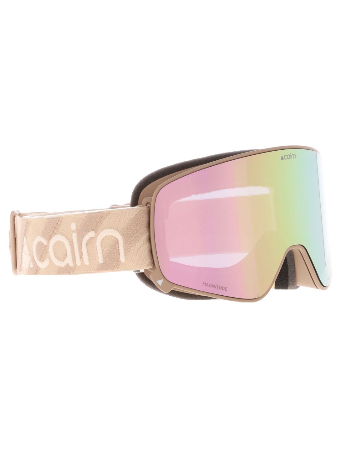 Cairn, Magnitude lunettes de ski objectif supplémentaire unisexe Mat Biscuit beige 