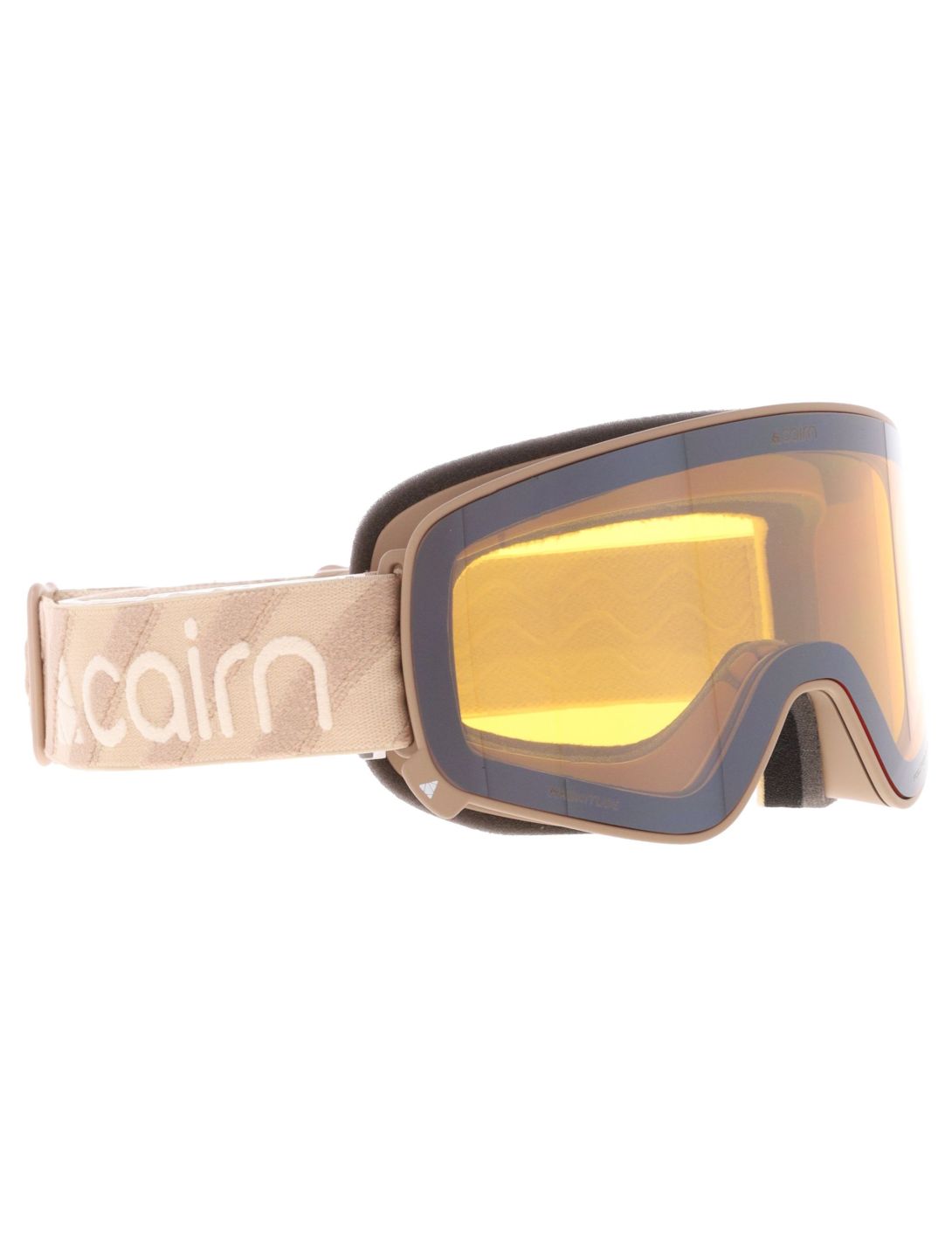 Cairn, Magnitude lunettes de ski objectif supplémentaire unisexe Mat Biscuit beige 