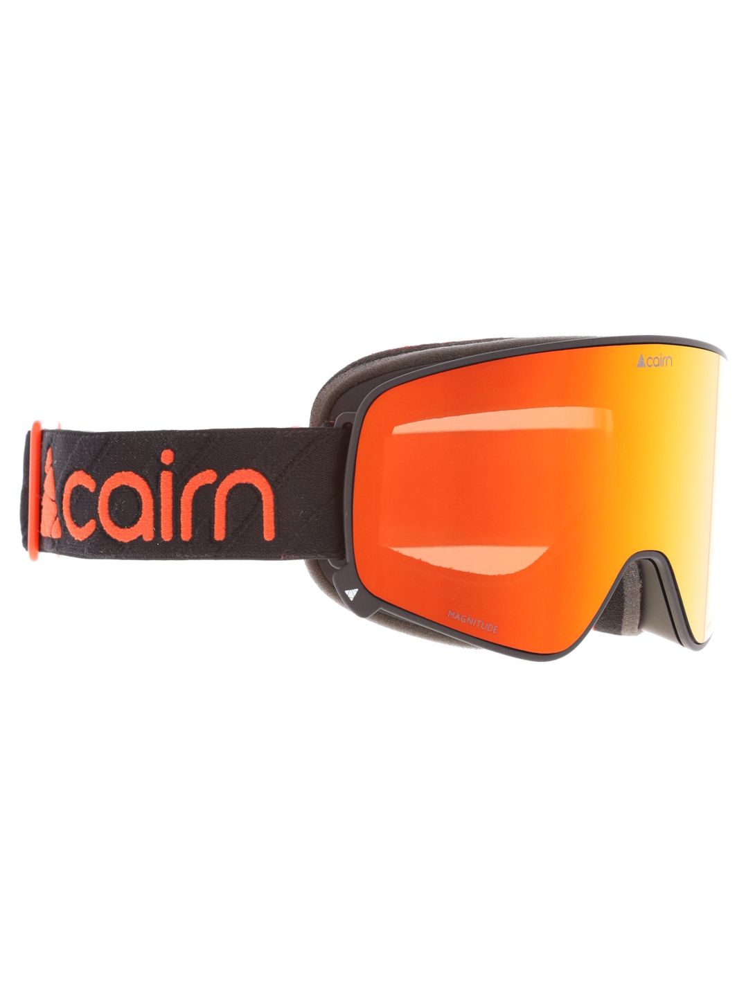 Cairn, Magnitude lunettes de ski objectif supplémentaire unisexe Mat Black Orange noir, orange 