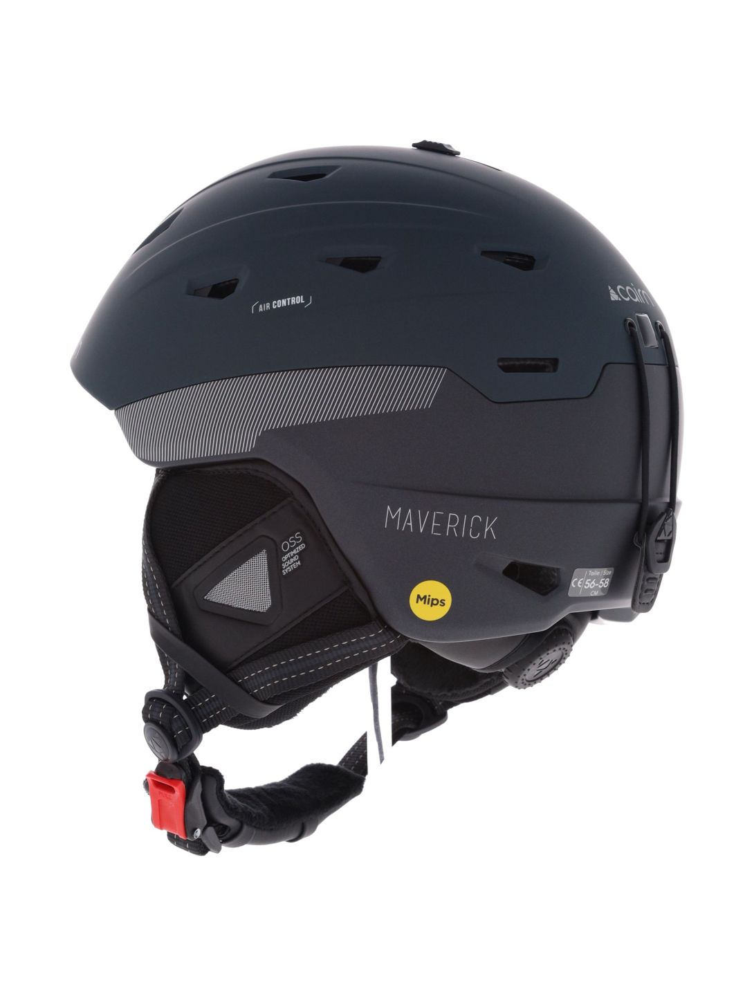 Cairn, Maverick Mips casque de ski unisexe Mat Metallic Graphite Blue bleu 