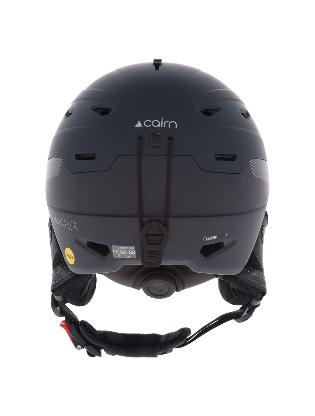 Cairn, Maverick Mips casque de ski unisexe Mat Metallic Graphite Blue bleu 