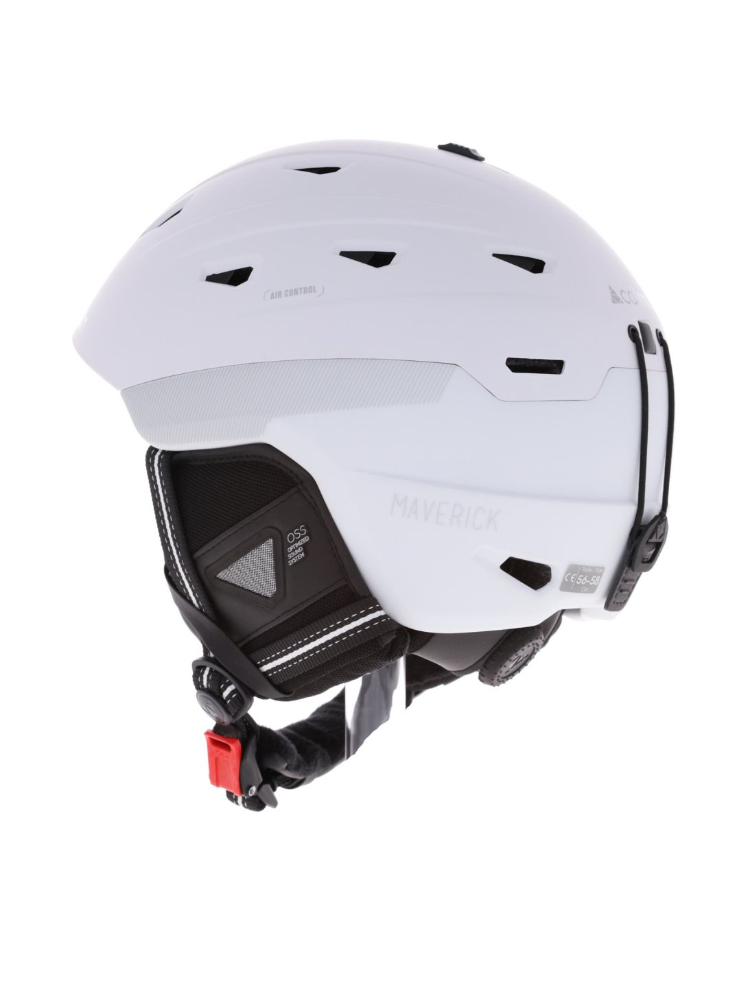 Cairn, Maverick casque de ski unisexe Mat White blanc 