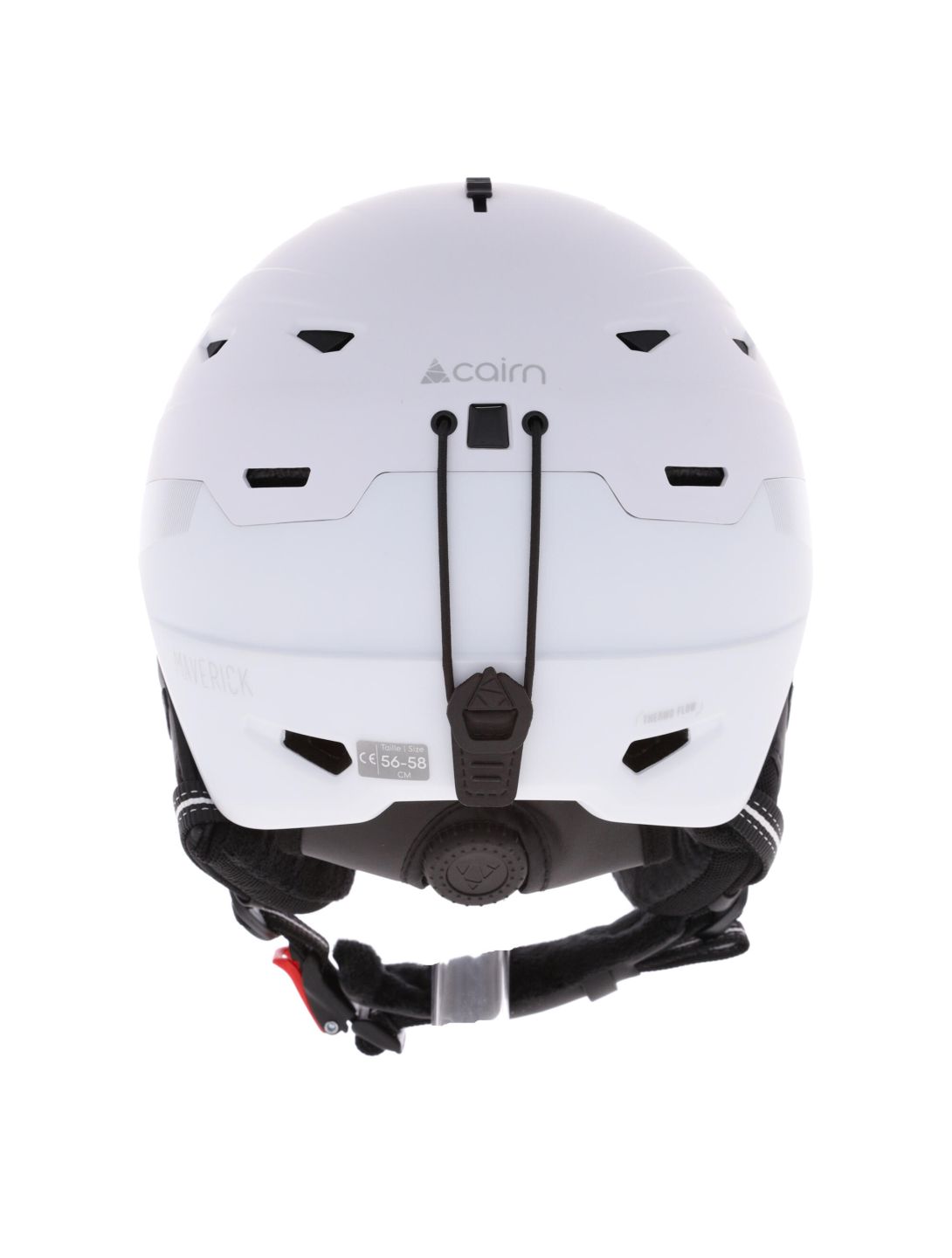 Cairn, Maverick casque de ski unisexe Mat White blanc 