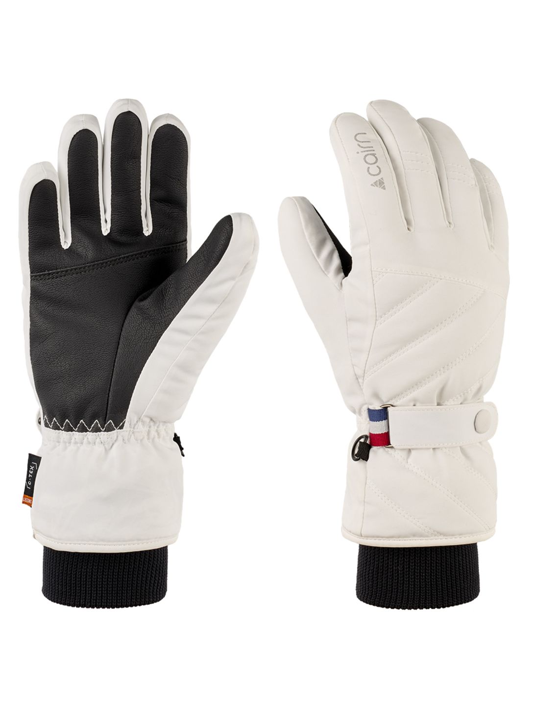 Cairn, Neige 2 W C-Tex gants de ski femmes White blanc 