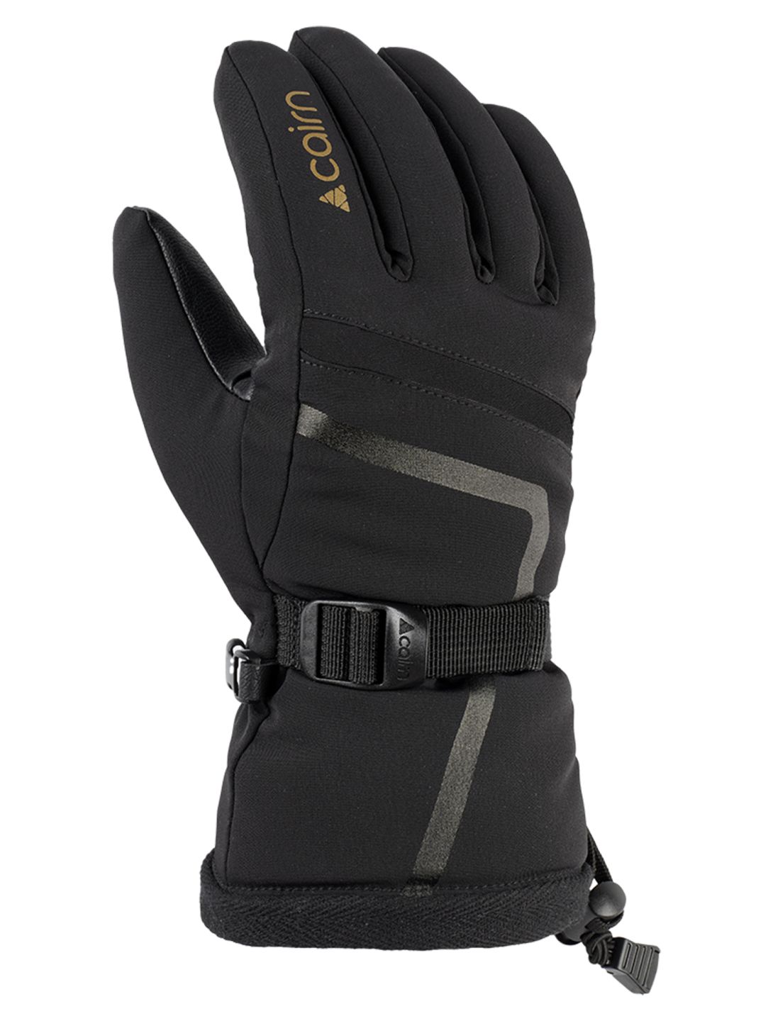 Cairn, Nejapa W C-Tex gants de ski femmes Black Gold noir, Or 