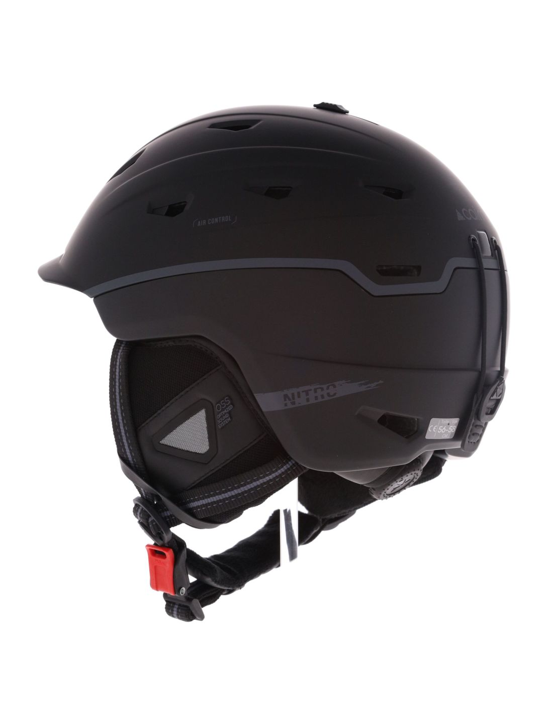 Cairn, Nitro casque de ski unisexe Mat Black noir 