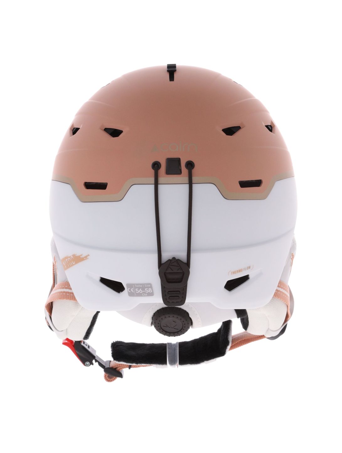 Cairn, Nitro casque de ski unisexe Mat Latte White beige, blanc 