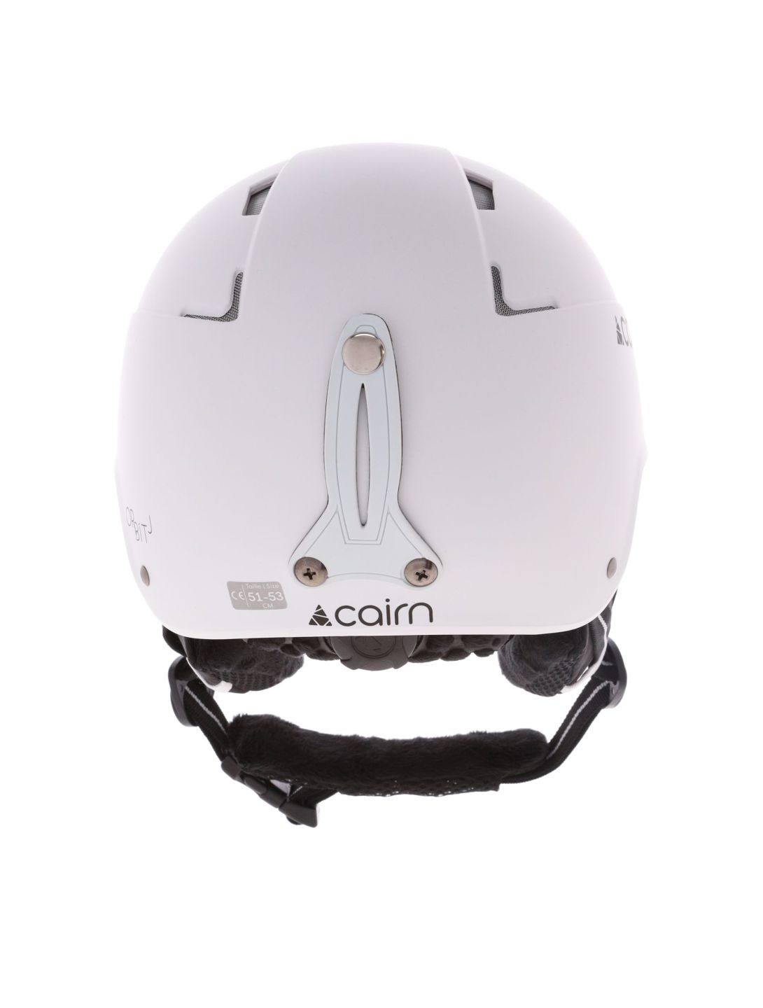 Cairn, Orbit J casque de ski enfants Mat White blanc 