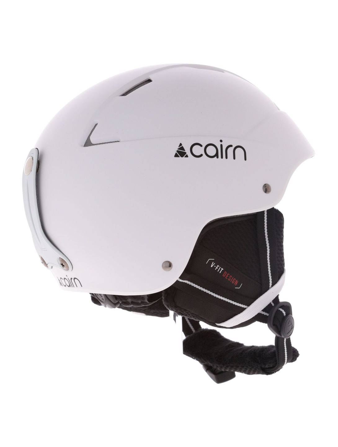 Cairn, Orbit J casque de ski enfants Mat White blanc 