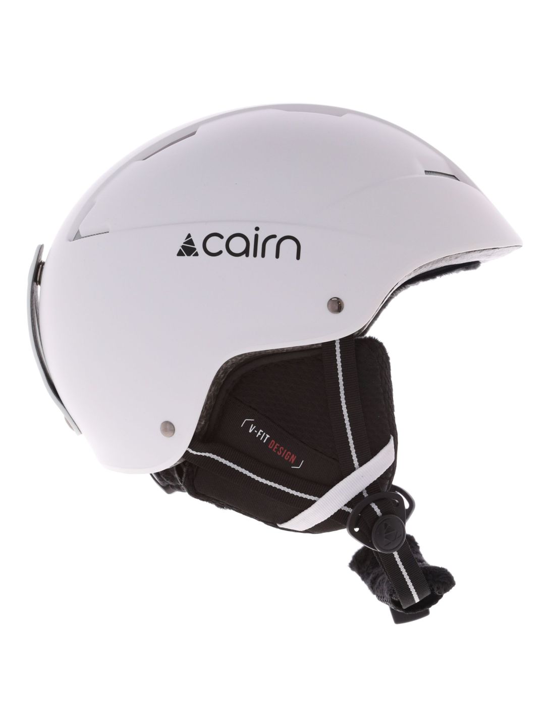 Cairn, Orbit J casque de ski enfants Mat White blanc 