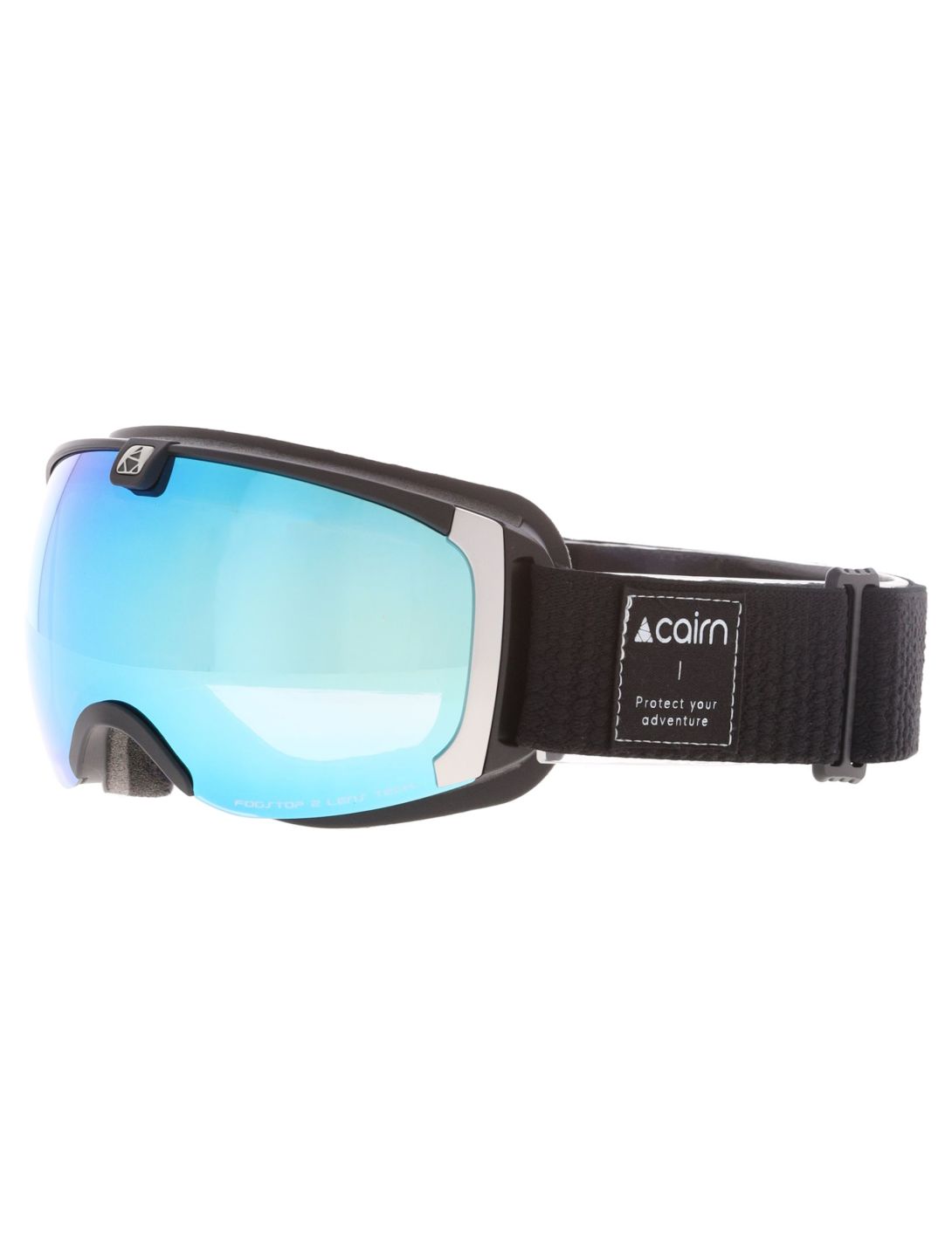 Cairn, Pearl lunettes de ski unisexe Mat Black Ice Blue bleu, noir 