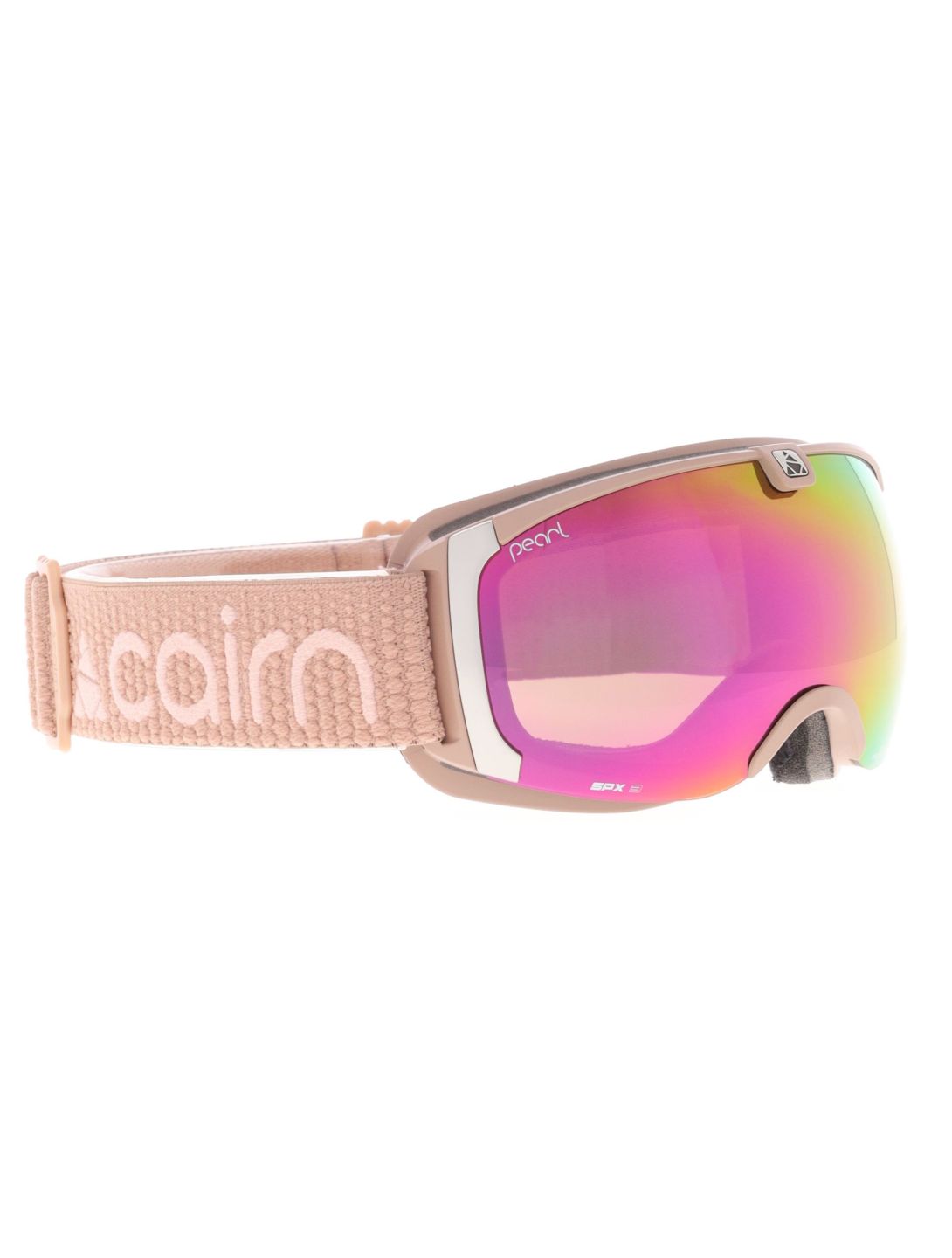 Cairn, Pearl lunettes de ski unisexe Mat Latte Pink rose 