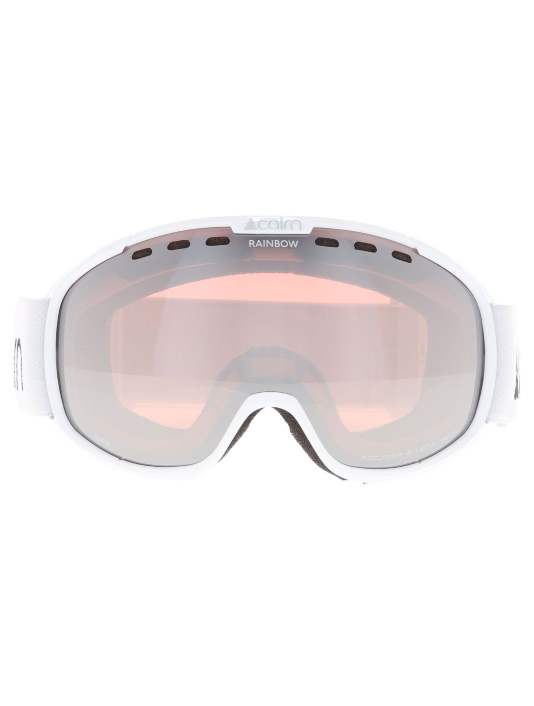 Cairn, Rainbow lunettes de ski unisexe Shiny White blanc 