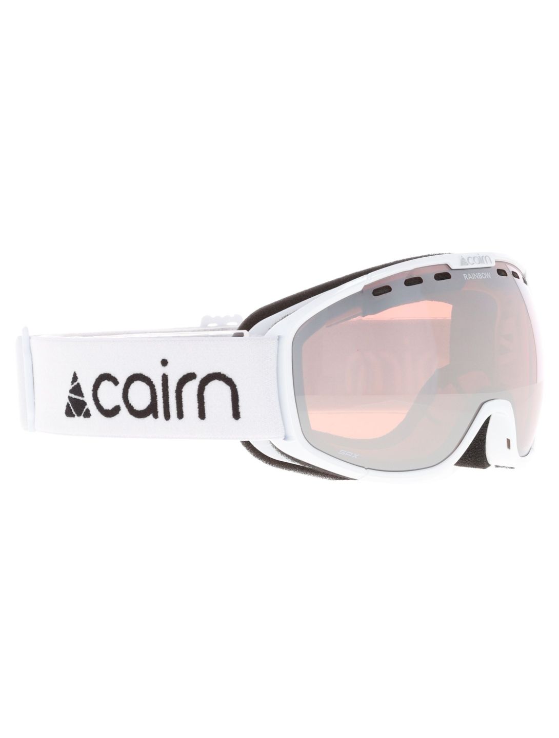 Cairn, Rainbow lunettes de ski unisexe Shiny White blanc 