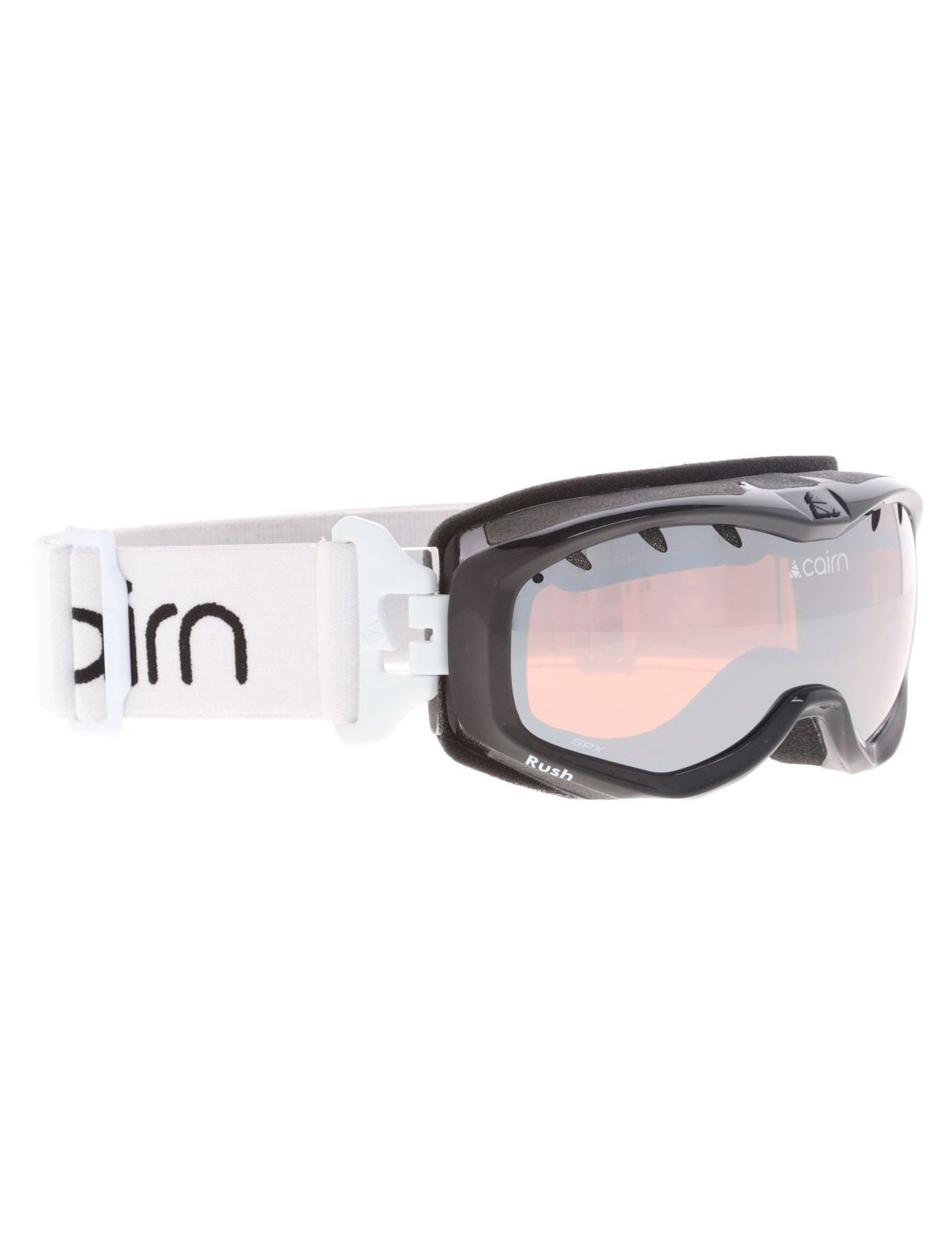 Cairn, Rush SPX3 lunettes de ski enfants Shiny Black White blanc, noir 