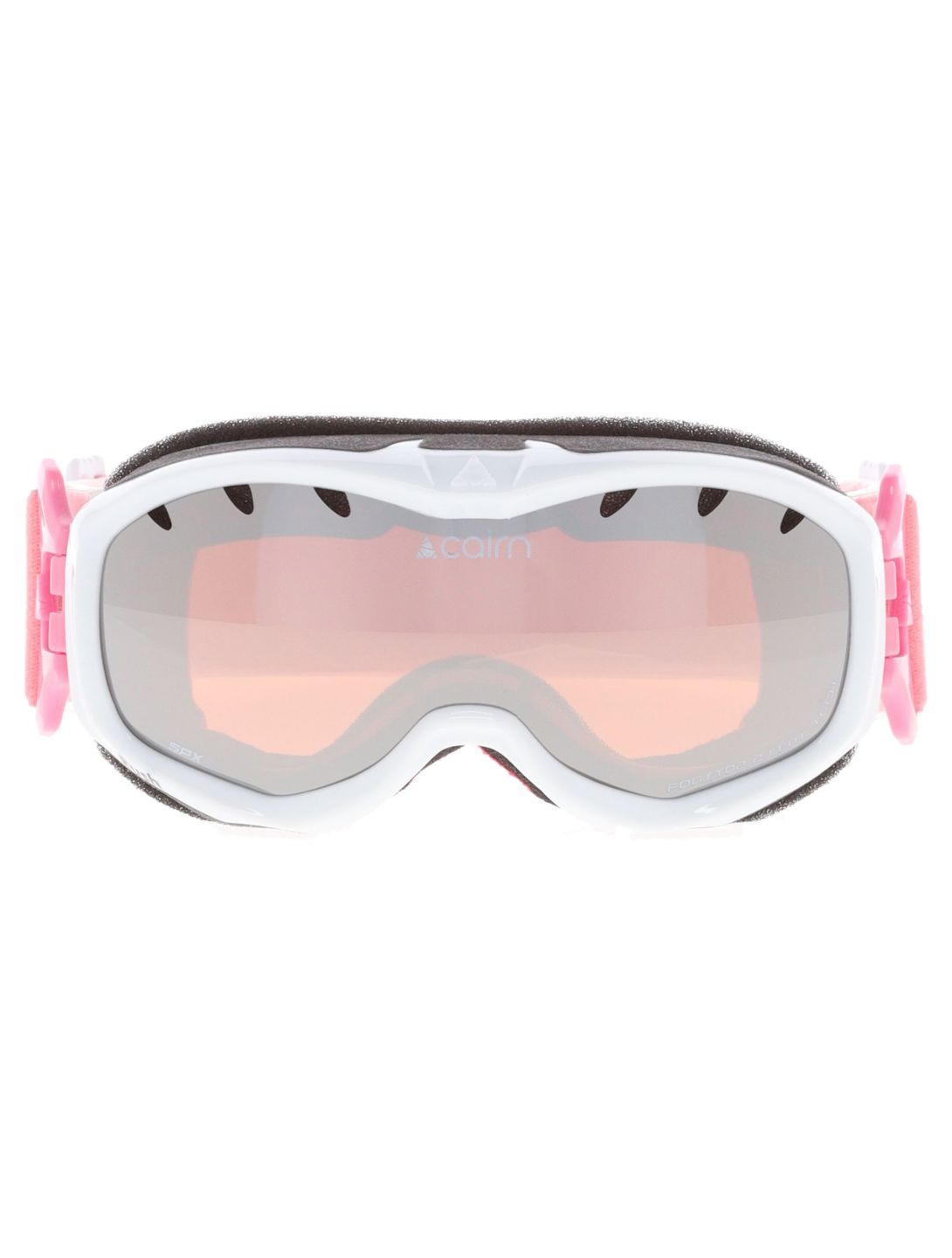 Cairn, Rush SPX3 lunettes de ski enfants Shiny White Candy Pink blanc, rose 