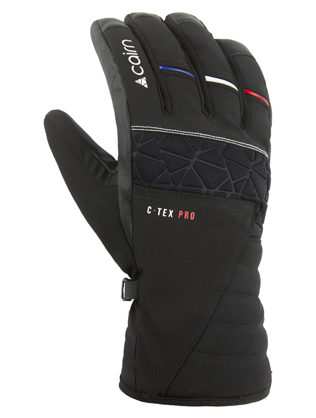 Cairn, Summit M C-Tex Pro gants de ski hommes Black Patriot noir 