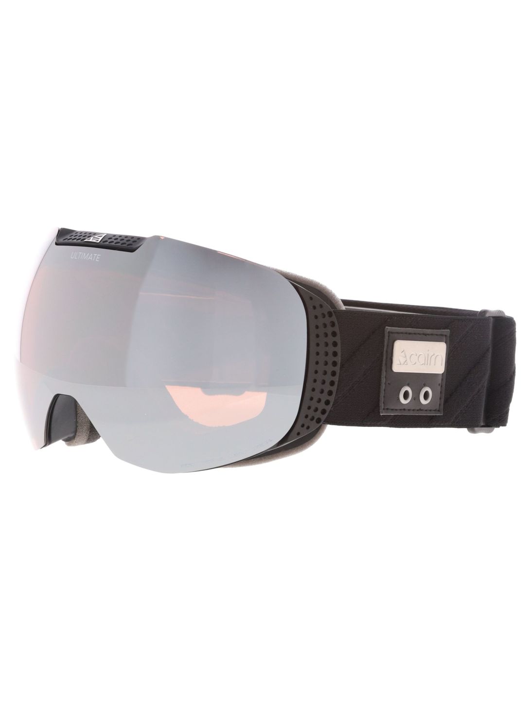 Cairn, Ultimate lunettes de ski unisexe Mat Black Silver argent, noir 