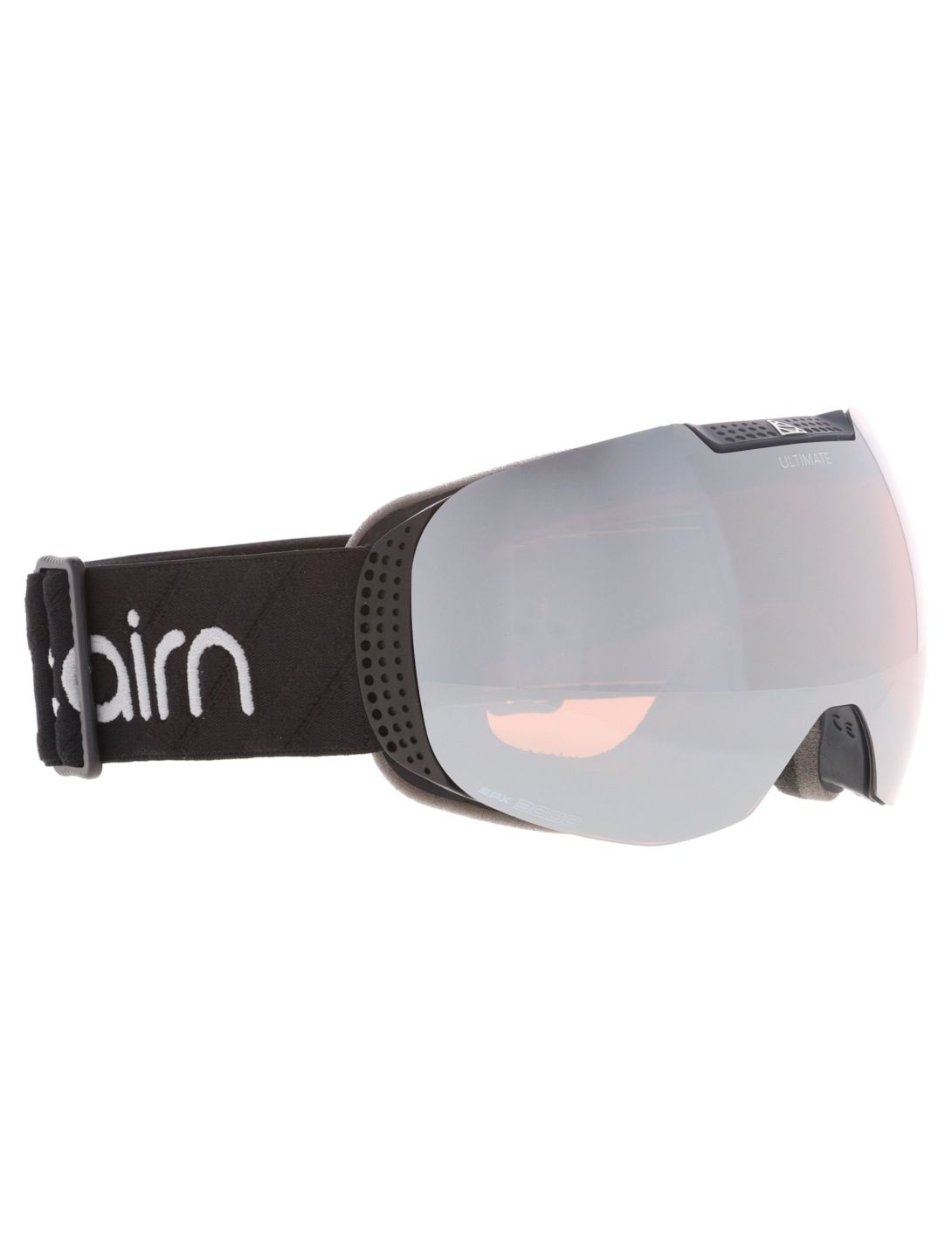 Cairn, Ultimate lunettes de ski unisexe Mat Black Silver argent, noir 