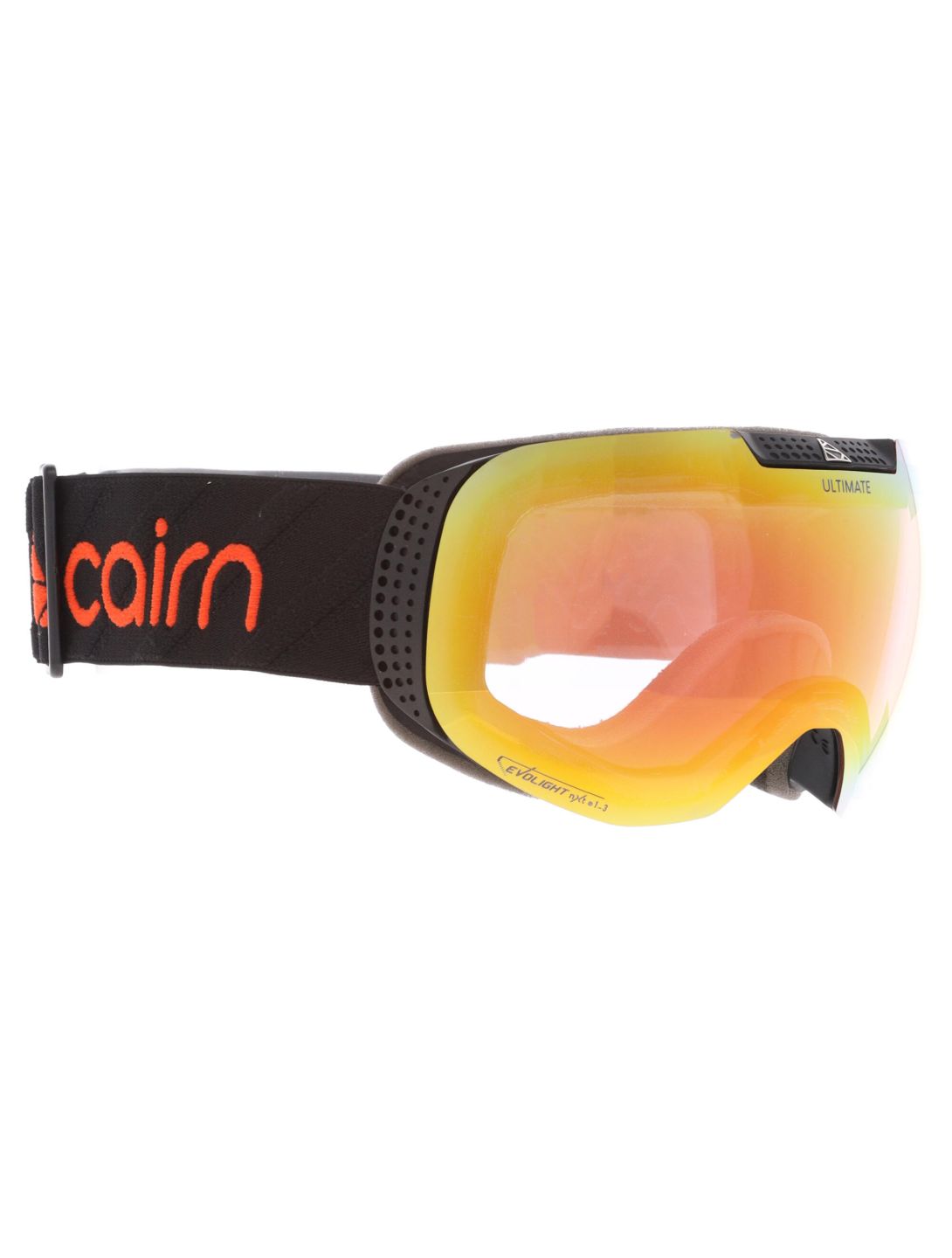 Cairn, Ultimate Evolight Nxt 1.3 lunettes de ski unisexe Mat Black Orange noir, orange 