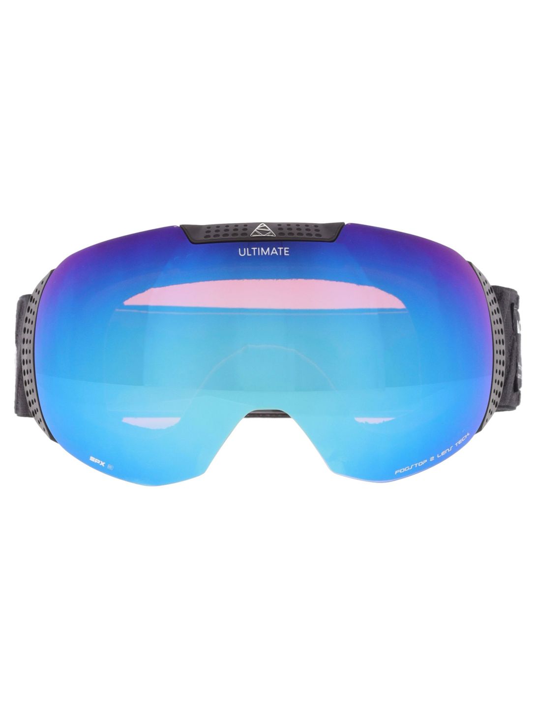 Cairn, Ultimate lunettes de ski unisexe Mat Black Blue bleu, noir 