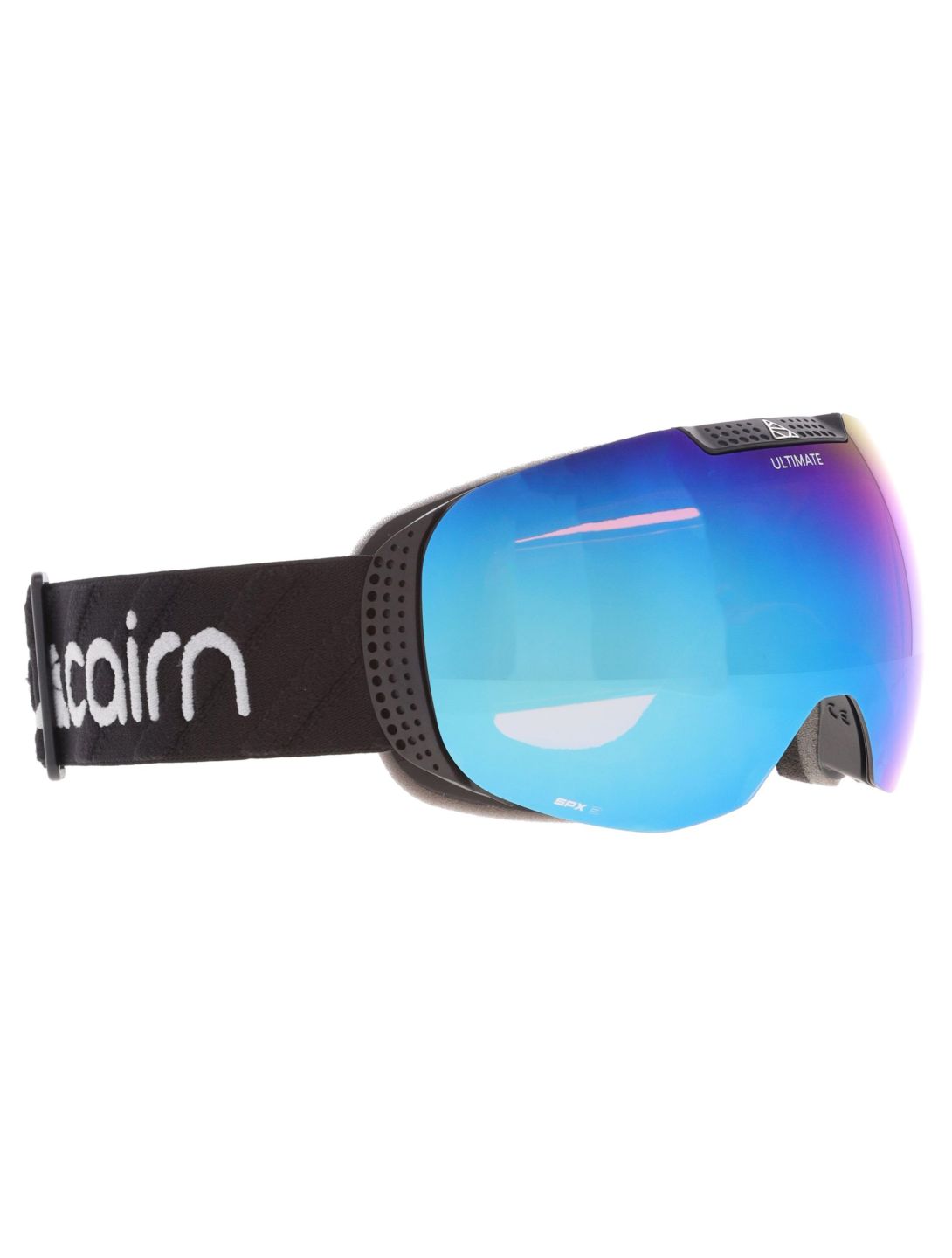 Cairn, Ultimate lunettes de ski unisexe Mat Black Blue bleu, noir 