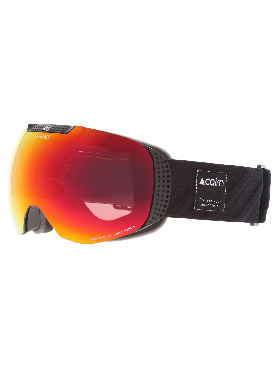 Cairn Ultimate lunettes de ski unisexe Mat Black Orange noir orange SkiWebShop