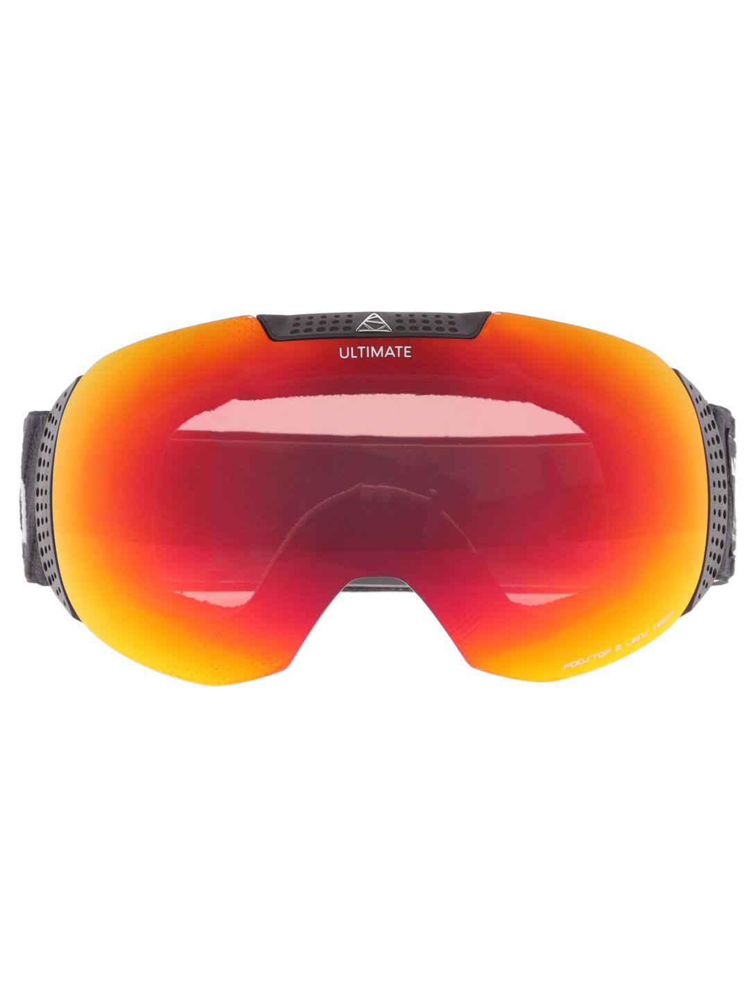 Cairn, Ultimate lunettes de ski unisexe Mat Black Orange noir, orange 