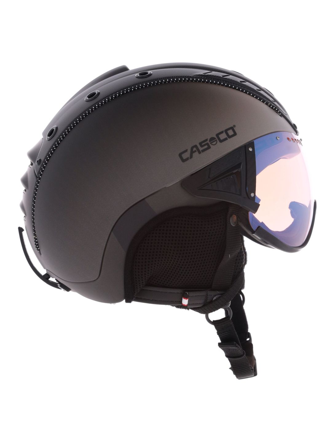 Casco, SP-2 Photomatic casque de ski avec visière unisexe Brown Gradient brun 