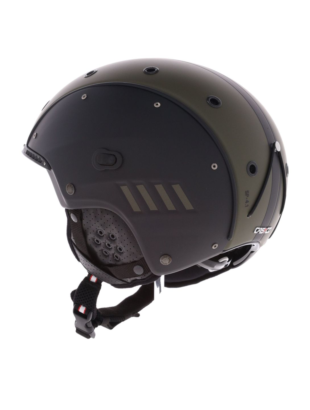 Casco, SP-4.1 casque de ski unisexe Oliv-Black noir, vert 