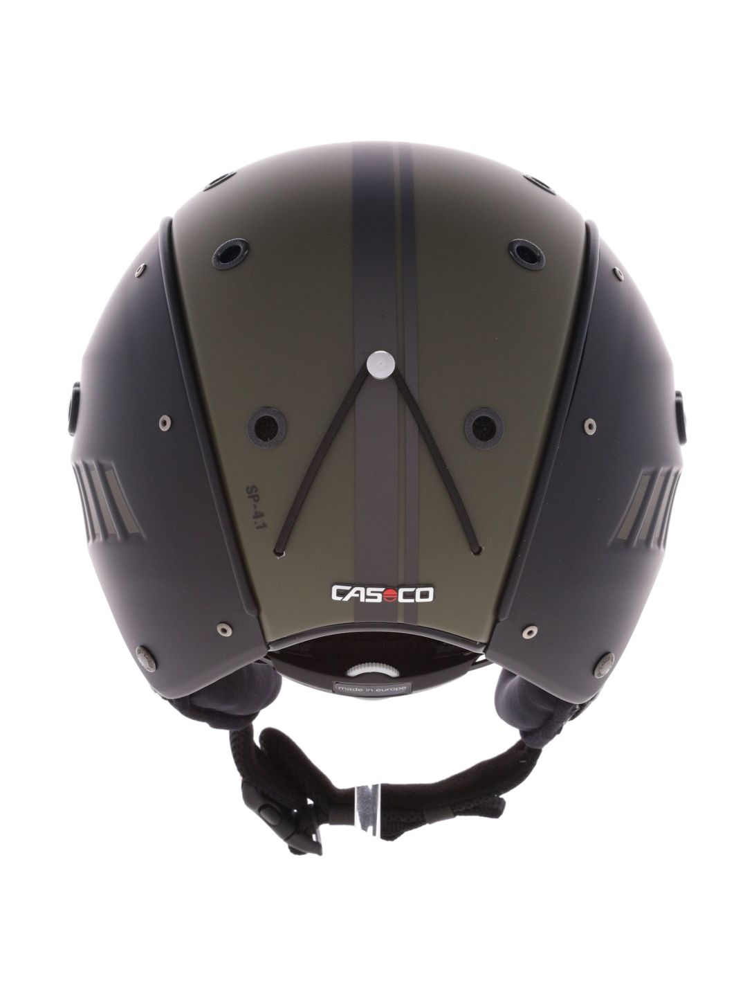 Casco, SP-4.1 casque de ski unisexe Oliv-Black noir, vert 