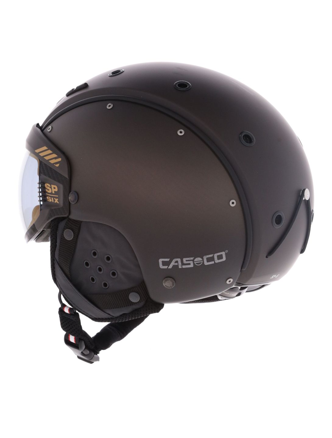 Casco, SP-6 casque de ski avec visière unisexe Brown Gradient brun 