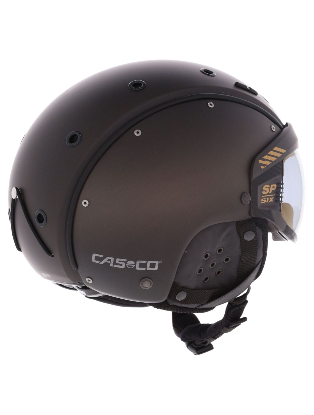 Casco, SP-6 casque de ski avec visière unisexe Brown Gradient brun 